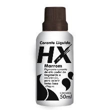 CORANTE LIQUIDO MARROM TUBO 50ML HIDRACOR