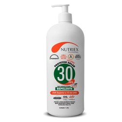 CREME PROT SOLAR FPS 30 1/3 UVA C/ REPELENTE 1LT NUTRIEX