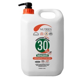 CREME PROT SOLAR FPS 30 1/3 UVA C/ REPELENTE 4LT NUTRIEX