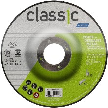 DISCO CORTE DESBASTE FE 4.1/2 BDA403 CLASSIC NORTON