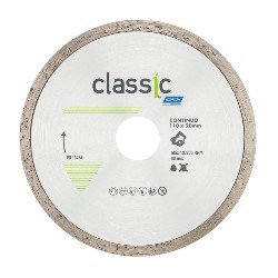DISCO DIAMANTADO CLASSIC CONT SECO REFR 110X20 NORTON - AB (IMP)