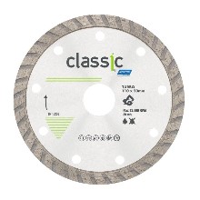 DISCO DIAMANTADO CLASSIC TURBO SECO/REFR 110X20 NORTON - AB