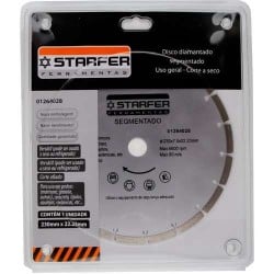 DISCO DIAMANTADO SEG CORTE SECO/REFRI STARFER