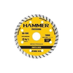 DISCO DIAMANTADO TURBO 110X20MM GYDD1100 HAMMER/GOODYER