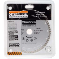 DISCO DIAMANTADO TURBO SECO REFRI STARFER