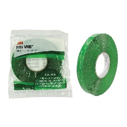 FITA DUPLA FACE VHB 25X20 TRANSP FLOW PACK 4910 3M
